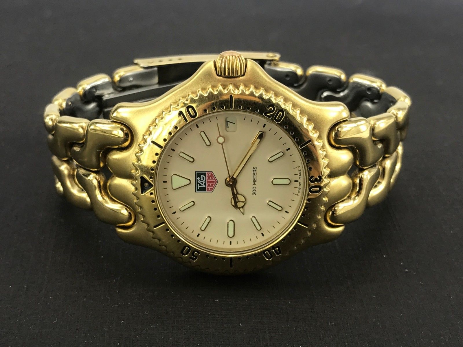 Tag Heuer Gold Tone Stainless Steel Mens Watch S94.706m | QUEEN MAY