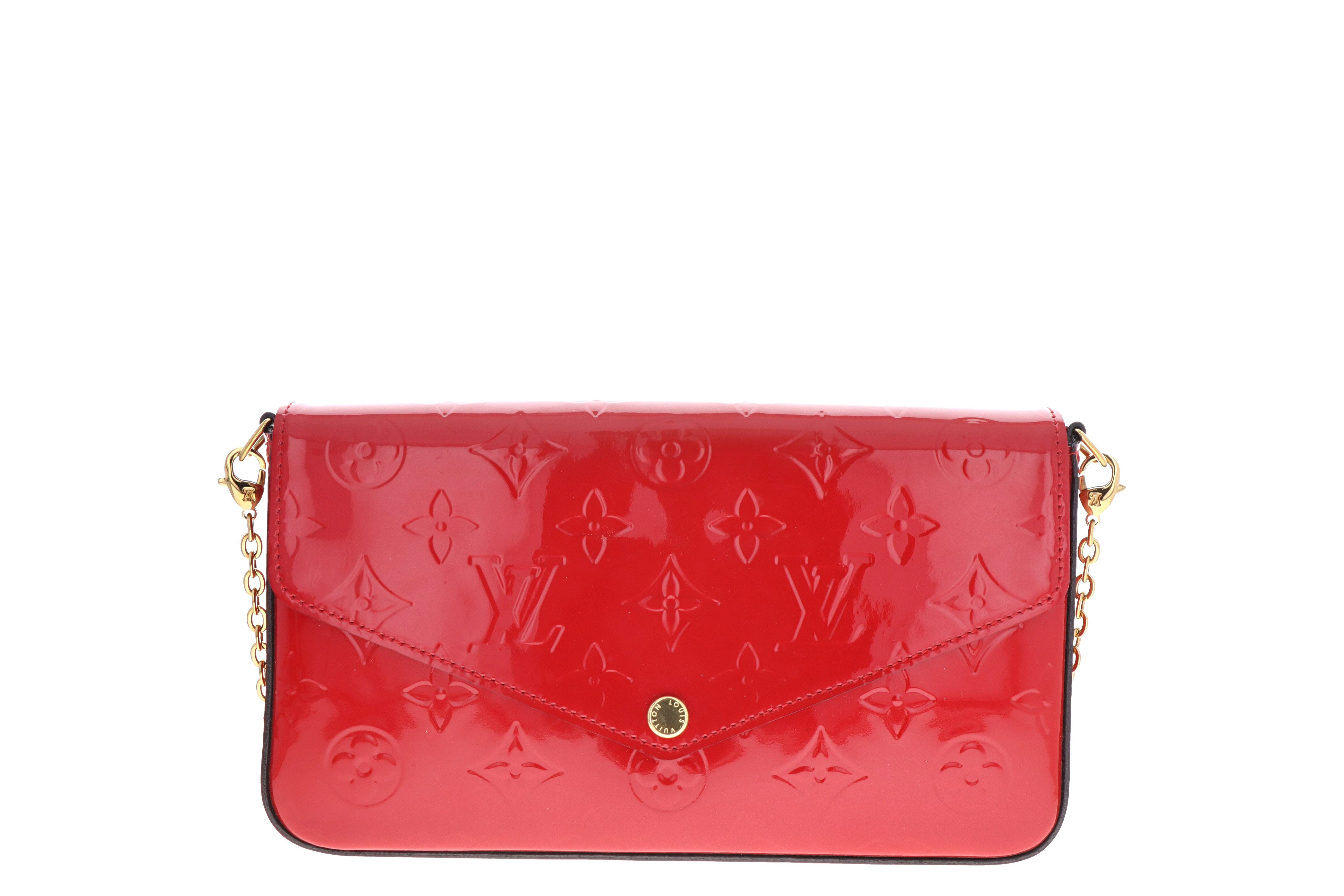 Louis Vuitton Monogram Vernis Felicie Pochette - Queen May