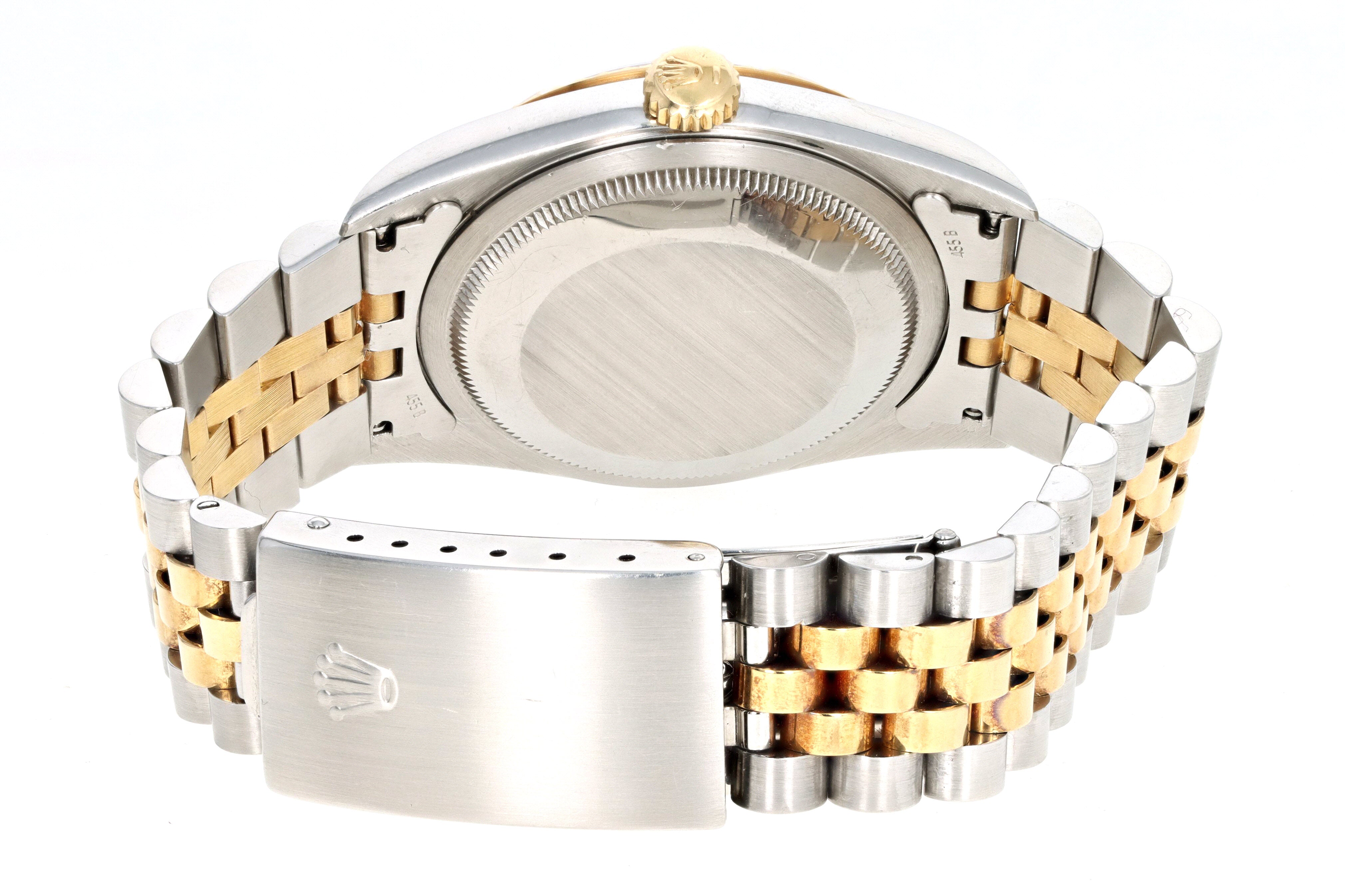 Rolex Datejust 36MM Two Tone 18K/SS Model 16233 - Queen May